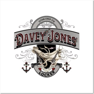 Davey Jones Locker Pirate Ship Posters and Art